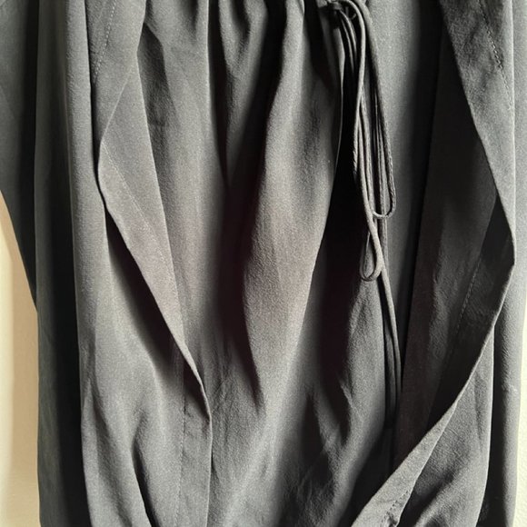 ROBERT RODRIGUEZ BLACK SILK BLOUSE - Picture 3 of 4